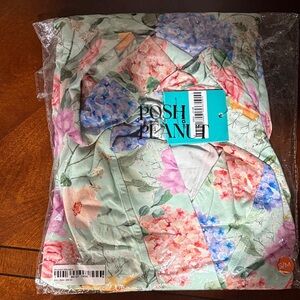 Posh Peanut Pastel Floral Kimono